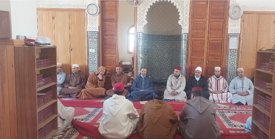 1000088888 تقرير عن نشاط علمي في موضوع: دورة تكوينية في "ماجرى به العمل "