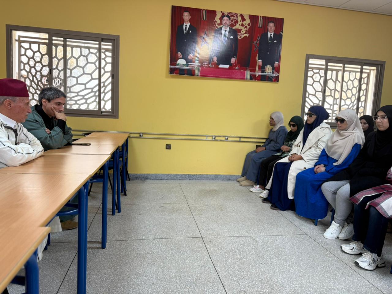 تقرير عن نشاط علمي في موضوع: قيمة الصبر والسماحة وحسن الخلق من خلال السيرة النبوية، وأثرها في نجاح المسيرة الخضراء.