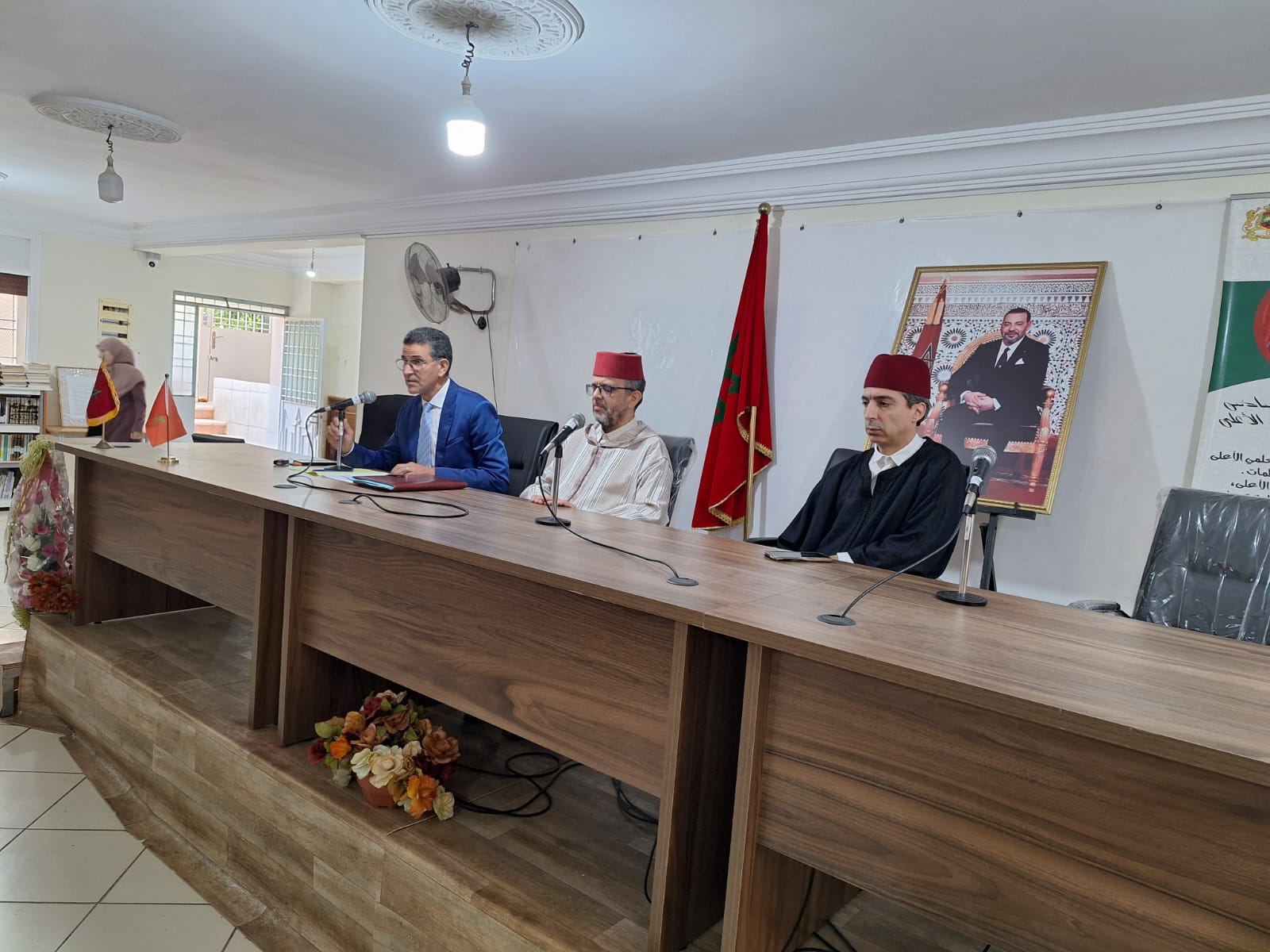 تقرير عن نشاط : افتتاح دورة تكوينية ‏‎مستمرة لفائدة الواعظات ومؤطري ومؤطرات برنامج محو الأمية بالمساجد.