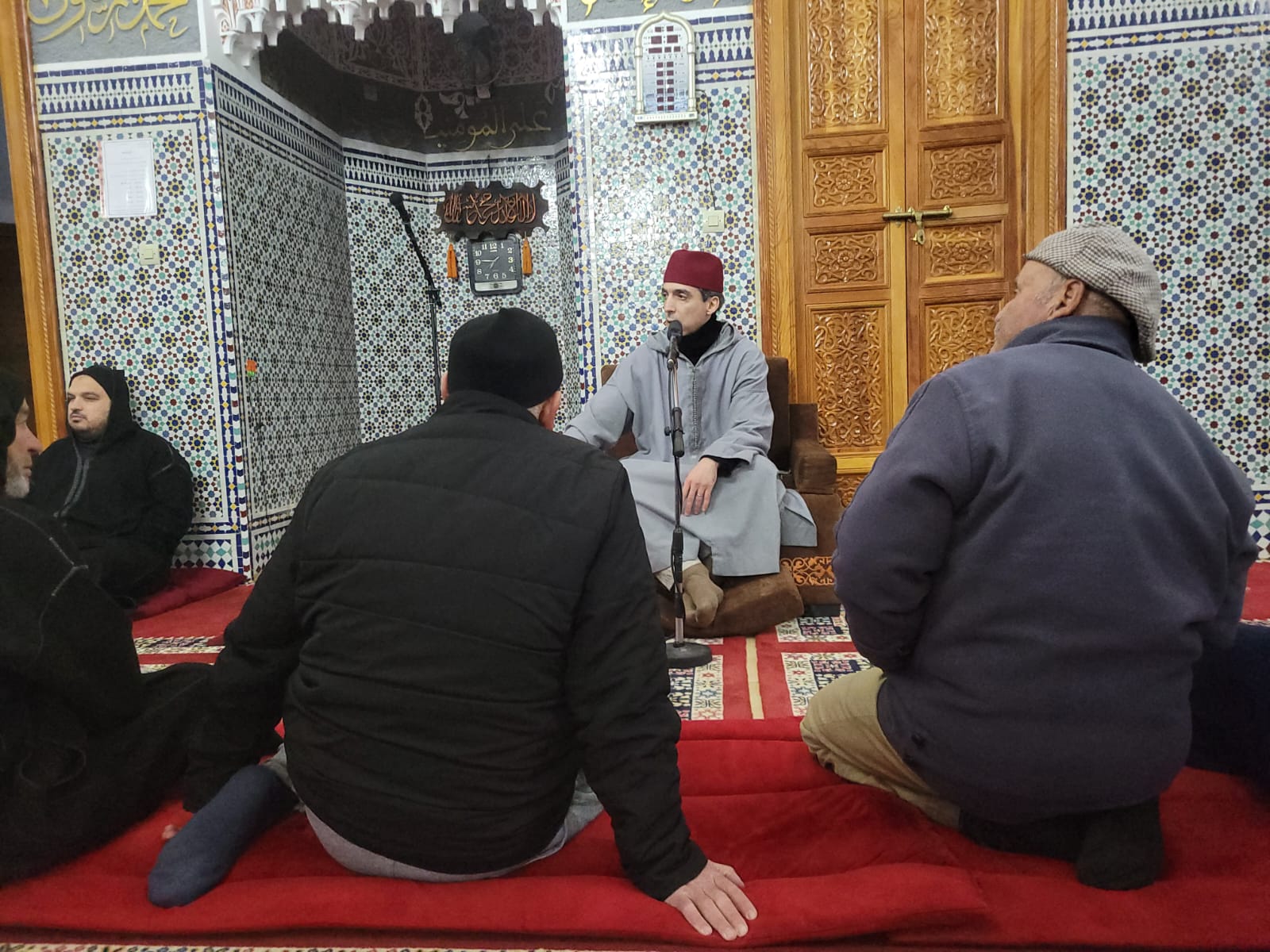 تقرير عن درس وعظي بعنوان : « الحرص على أخذ العلم من أهله » ، بمسجد ابن بري : تازة ( منطقة التجريب رقم : 6 ) .