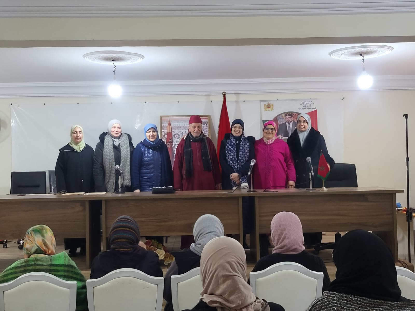 حفل تكريم الفوج الرابع و الخامس من المستفيدات  من الدورات التكوينية  في “تجهيز الميت وفق المذهب المالكي”