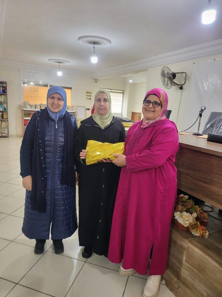 IMG-20251224-WA0042-768x1024 حفل تكريم الفوج الرابع و الخامس من المستفيدات  من الدورات التكوينية  في "تجهيز الميت وفق المذهب المالكي"