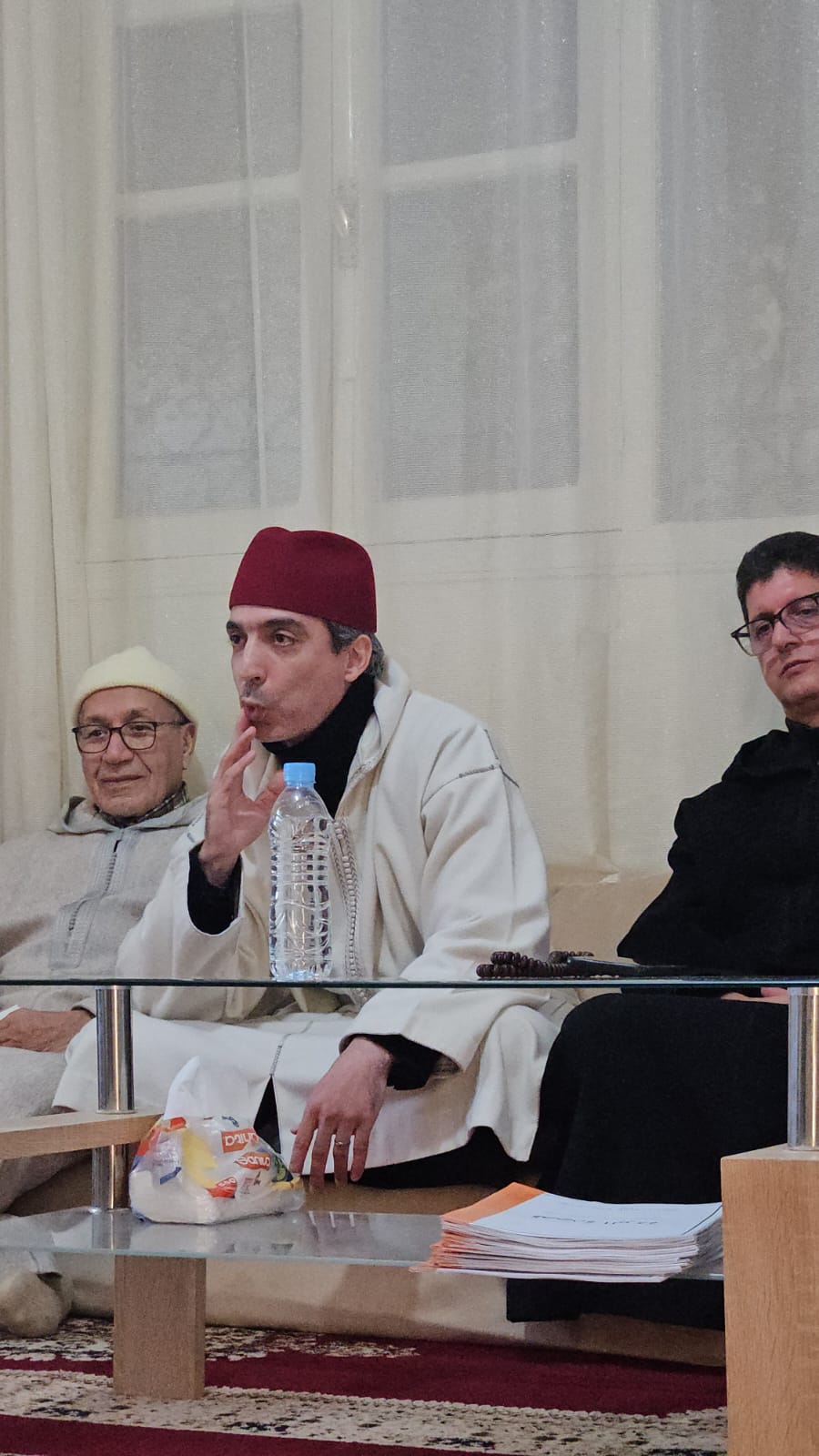 تقرير عن محاضرة علمية بعنوان : ” مقصد التزكية الربانية من خلال السيرة النبوية”.