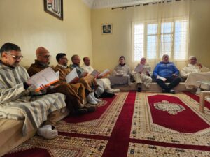 ef9a6d61-79f1-4d85-bc58-2f7f561877c9-300x225 تقرير عن محاضرة علمية بعنوان : " مقصد التزكية الربانية من خلال السيرة النبوية".