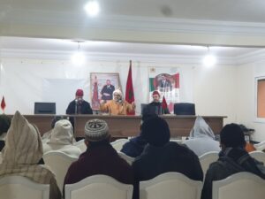 0b39b9b1-cdfa-4b79-90b3-d43eee98e66b-300x225 لقاء تواصلي توجيهي مع السادة المحفظين الرسميين التابعين للمجلس العلمي المحلي.