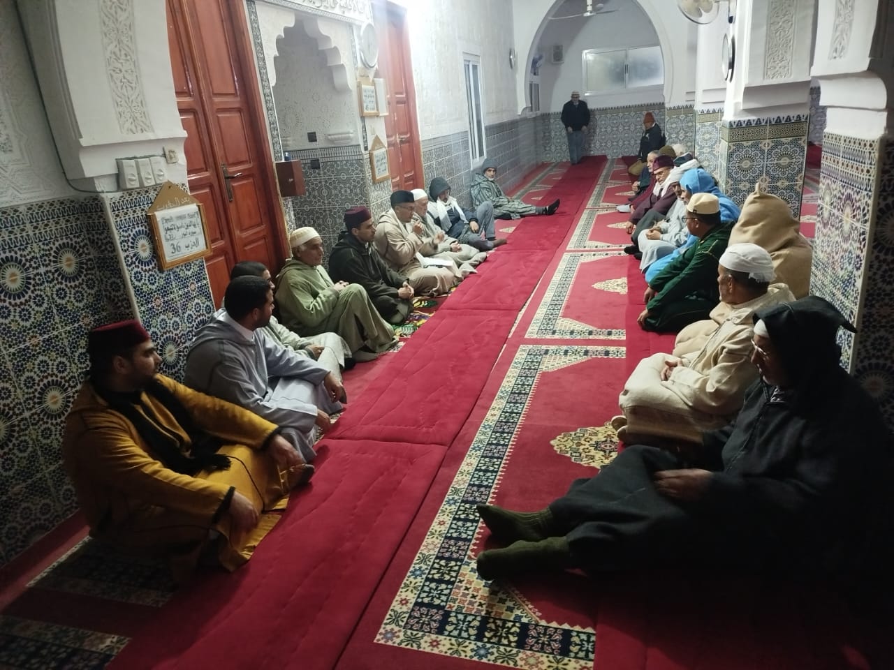 تقرير عن نشاط علمي في موضوع: مجلس للصلاة و السلام على رسول الله صلى الله عليه وسلم