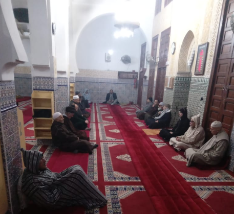 تقرير عن نشاط في موضوع: مجلس للصلاة على رسول الله صلى الله عليه وسلم .