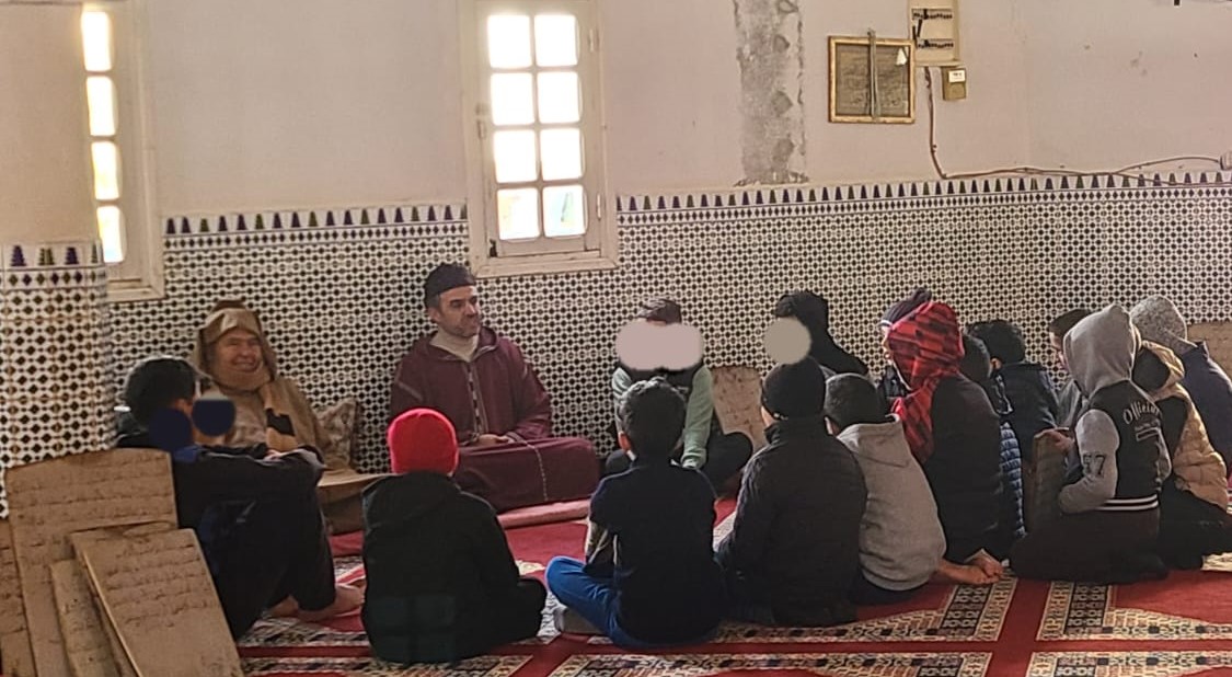 تقرير عن نشاط علمي في موضوع: زيارة لمركز تحفيظ القرآن الكريم بمسجد عمر بن عبد العزيز -تازة (إعداد: ذ أحمد الدخيسي)