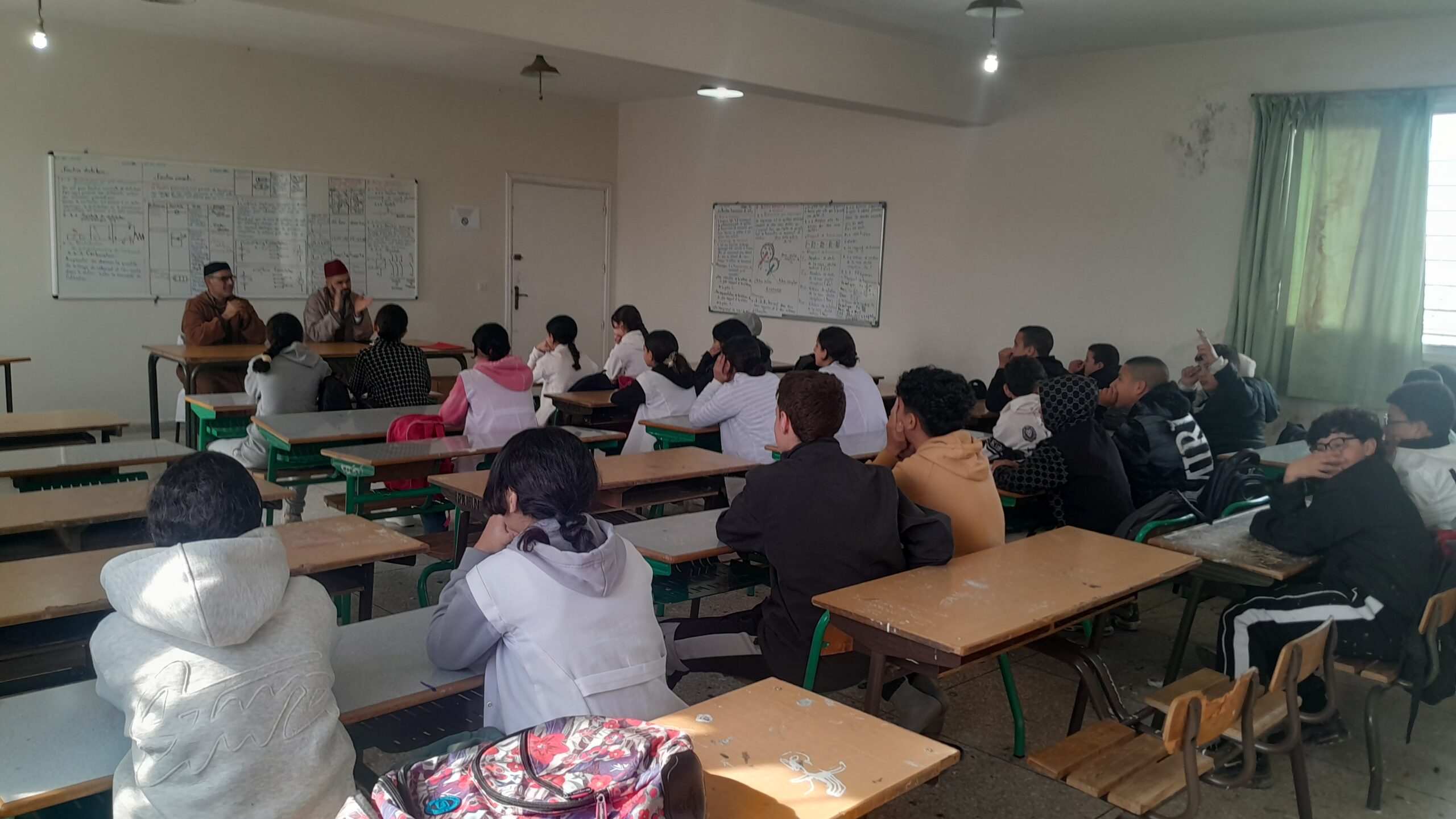 تقرير عن نشاط علمي في موضوع: التربية بالقدوة من خلال الهدي النبوي (إعداد: المرشد: المهدي الخماس)