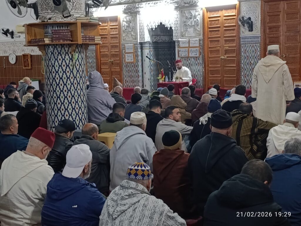 IMG-20260222-WA0057-1024x771 تقرير عن نشاط علمي في موضوع: أثر الصيام في تقوية الايمان وإتقان العمل (إعداد: ذ الراضي بزياز)