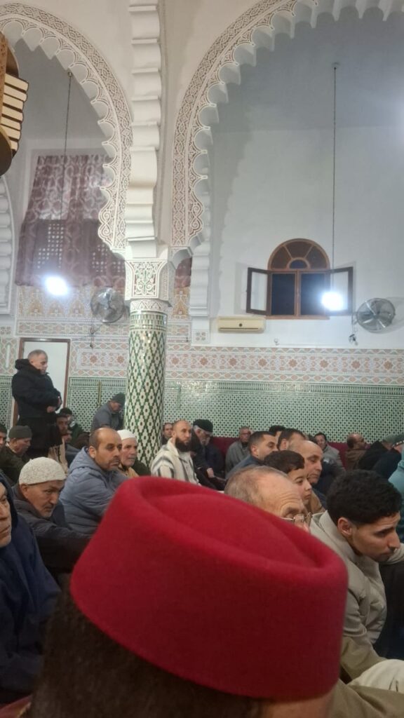 IMG-20260228-WA0020-576x1024 تقرير عن نشاط علمي في موضوع: درس ديني بعنوان : منهج الدخول إلى عالم تدبر القرآن الكريم والعمل به.