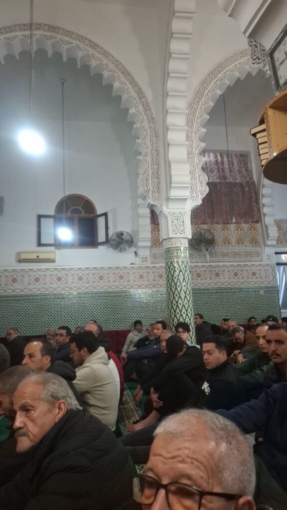 IMG-20260228-WA0021-576x1024 تقرير عن نشاط علمي في موضوع: درس ديني بعنوان : منهج الدخول إلى عالم تدبر القرآن الكريم والعمل به.