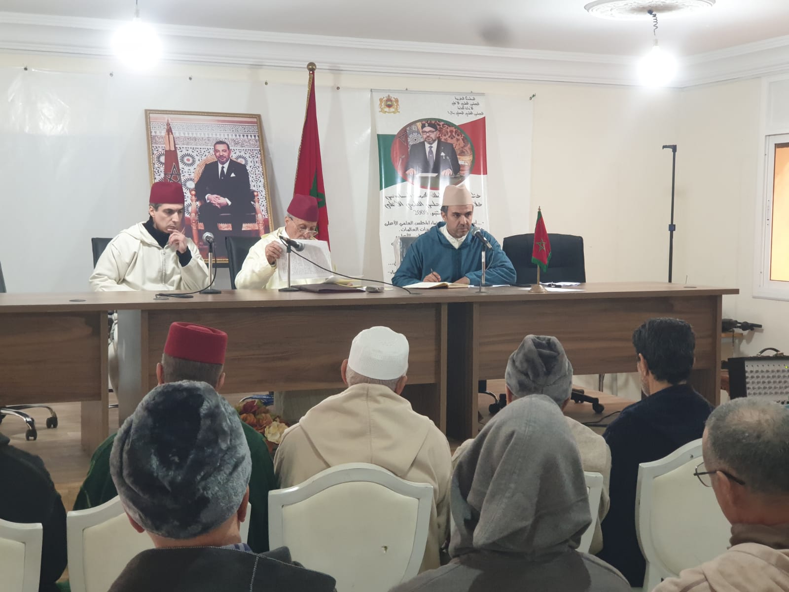 لقاء تواصلي مع السادة الوعاظ والسيدات الواعظات العاملين مع المجلس استعدادا لشهر رمضان المبارك لعام 1447هـ .