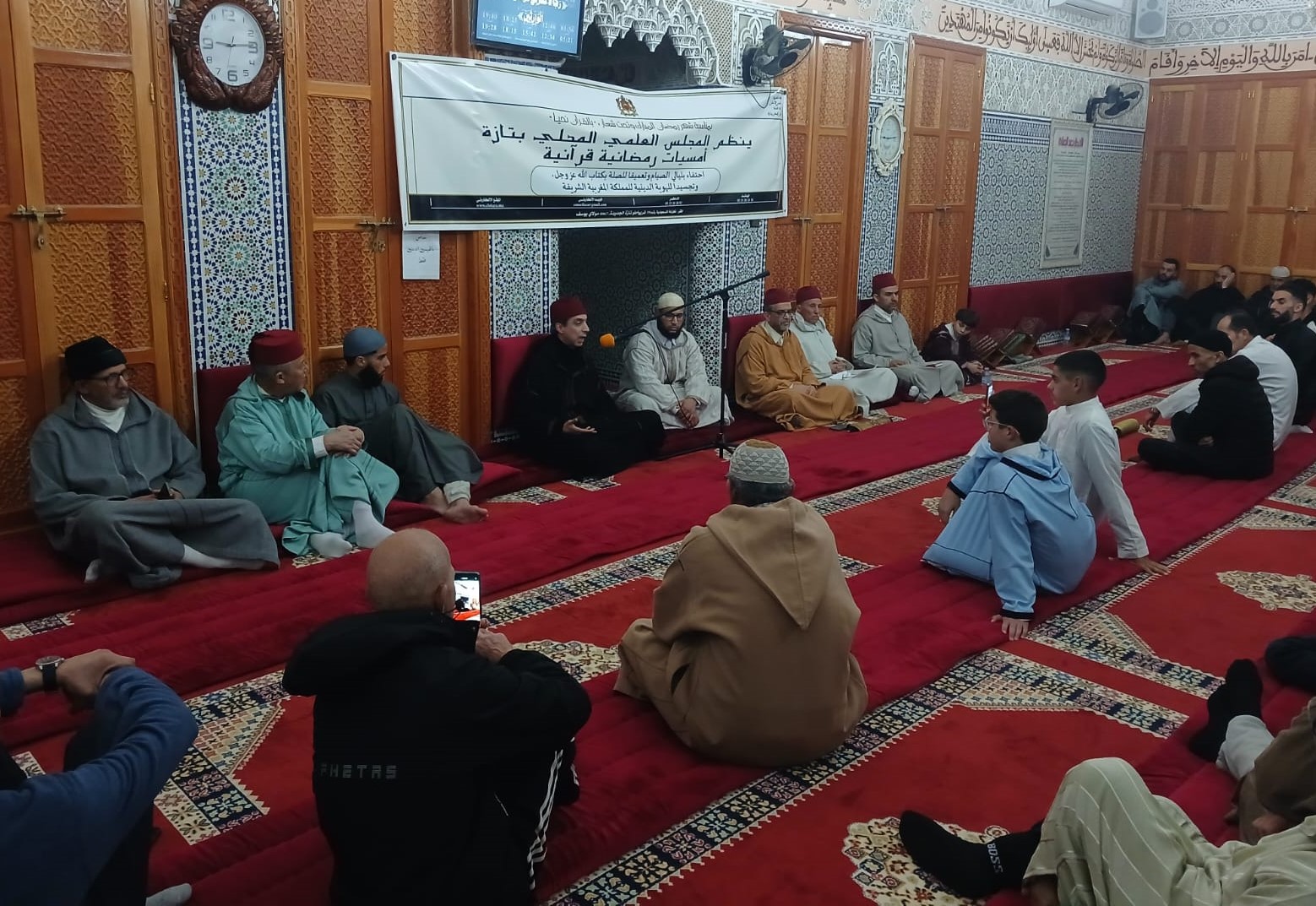 تقرير عن نشاط علمي في موضوع: أمسية دينية رمضانية بمسجد الكوتر تازة (إعداد: ذ أحمد الدخيسي)