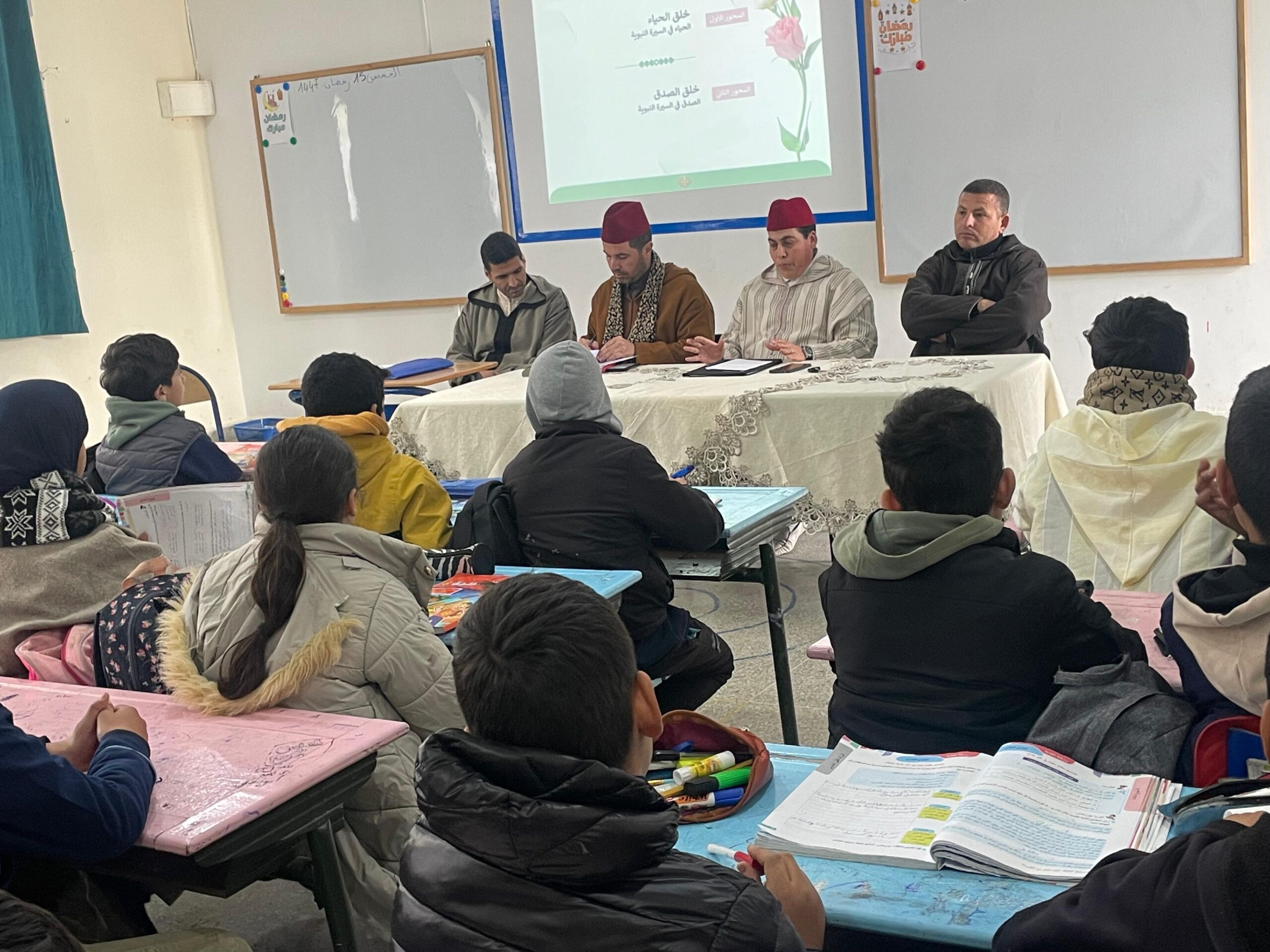 تقرير عن نشاط علمي في موضوع: السيرة النبوية وغرس القيم ورعايتها (إعداد: أحمد اهريمش)