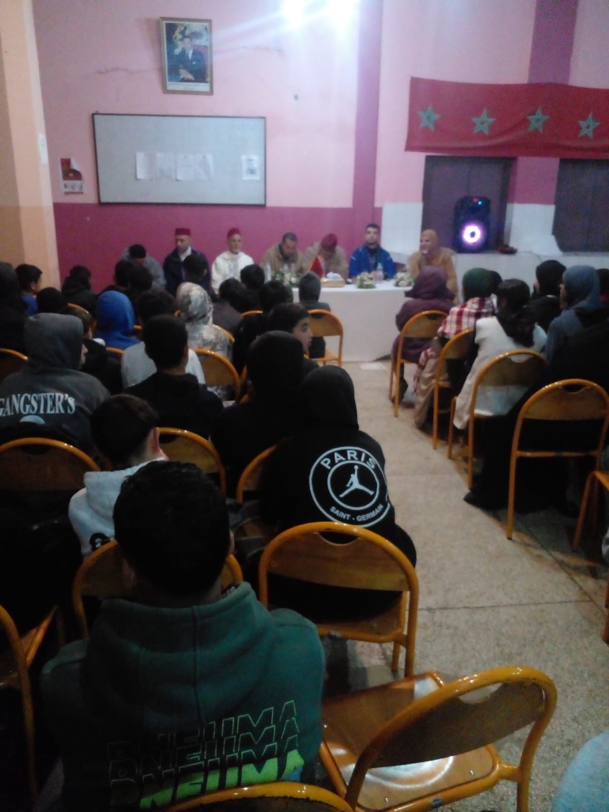 نشاط في موضوع: أمسية دينية رمضانية (إعداد: الإمام المرشد عثمان بن الشيخ)