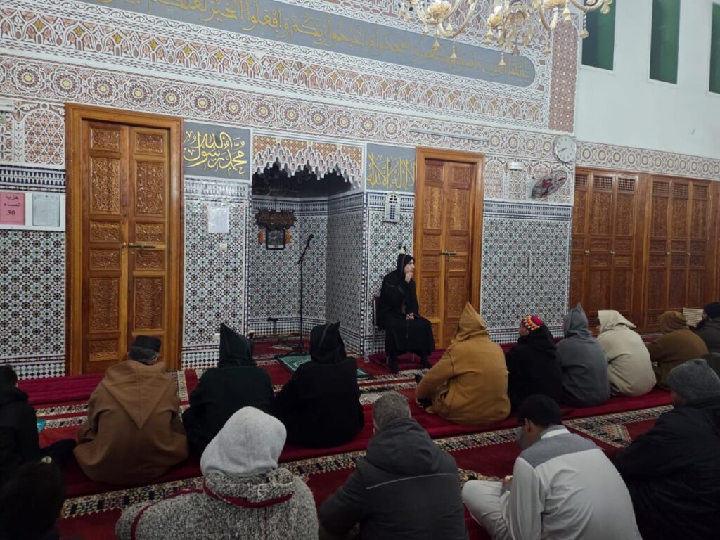 9ed08f39-2170-49aa-a04b-a5ebf6f6bccc-1024x768 تقرير عن نشاط علمي في موضوع: « هدي النبي صلى الله عليه وسلم في رمضان » ، بمسجد ابن بري : تازة ( منطقة التجريب رقم : 6 ) (إعداد: ذ محمد الأعرج)