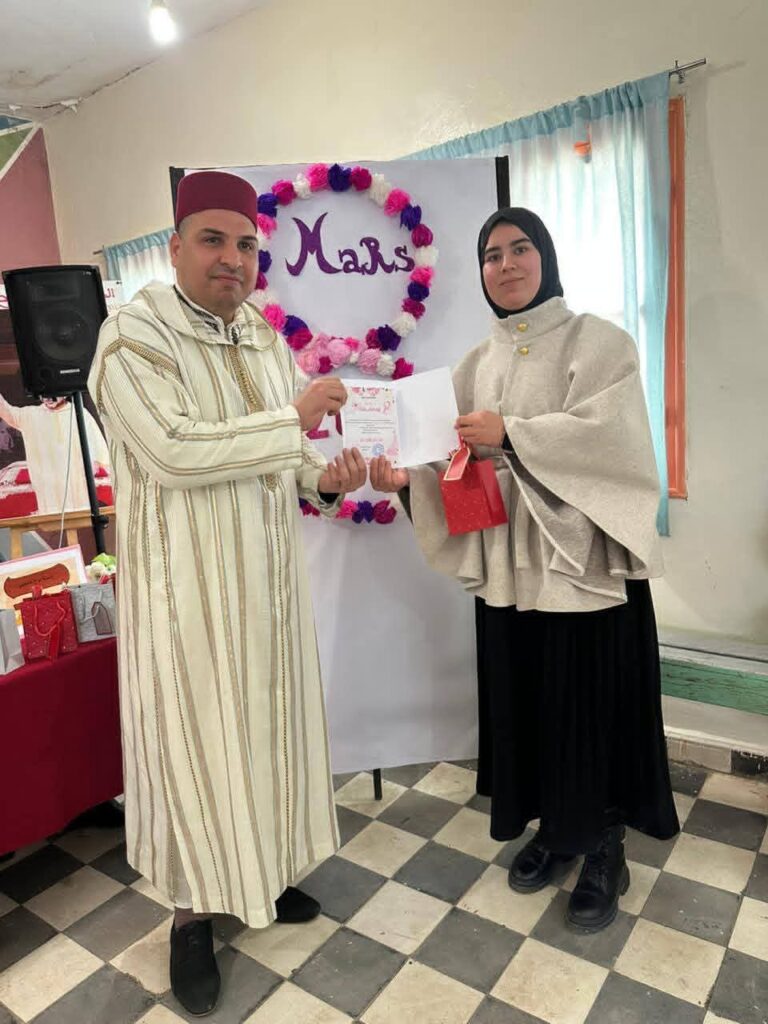 FB_IMG_1773683679139-768x1024 نشاط في موضوع: مشاركة المجلس العلمي المحلي بتازة في الاحتفال باليوم العالمي للمرأة (إعداد: الإمام المرشد الأزهاري حفيظ)