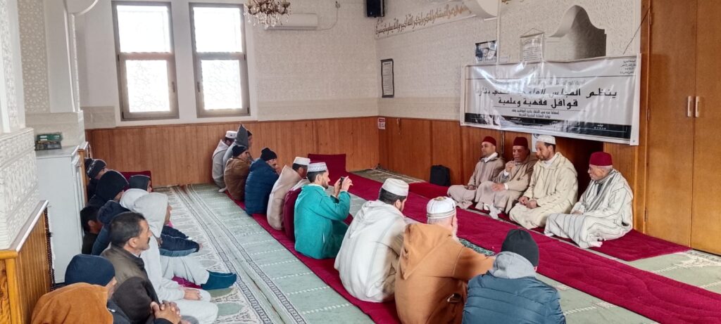 IMG-20260305-WA0108-1024x461 تقرير عن نشاط علمي في موضوع: قافلة فقهيةتواصلية لبيان أحكام الصيام ومقاصده. (إعداد الإمام المرشد : عبداللطيف الكعز)