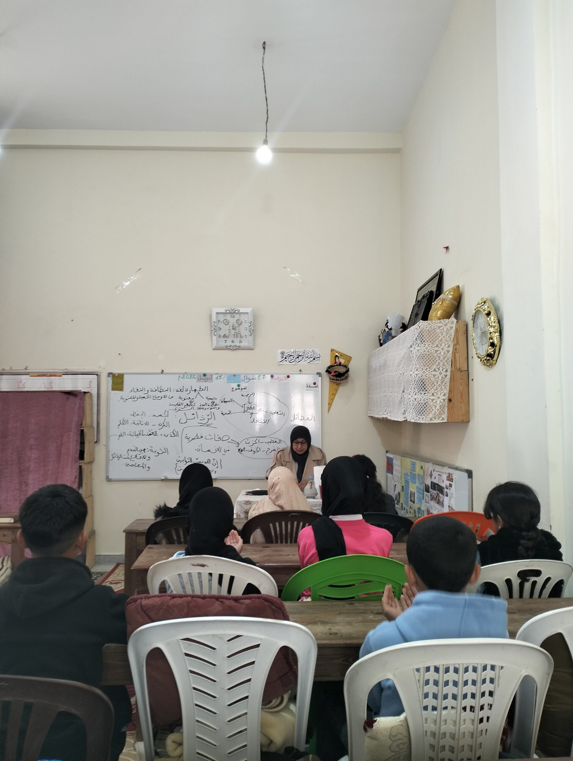 نشاط في موضوع: دور النظافة في الوقاية من الأمراض (إعداد: أمينة لوكيل)