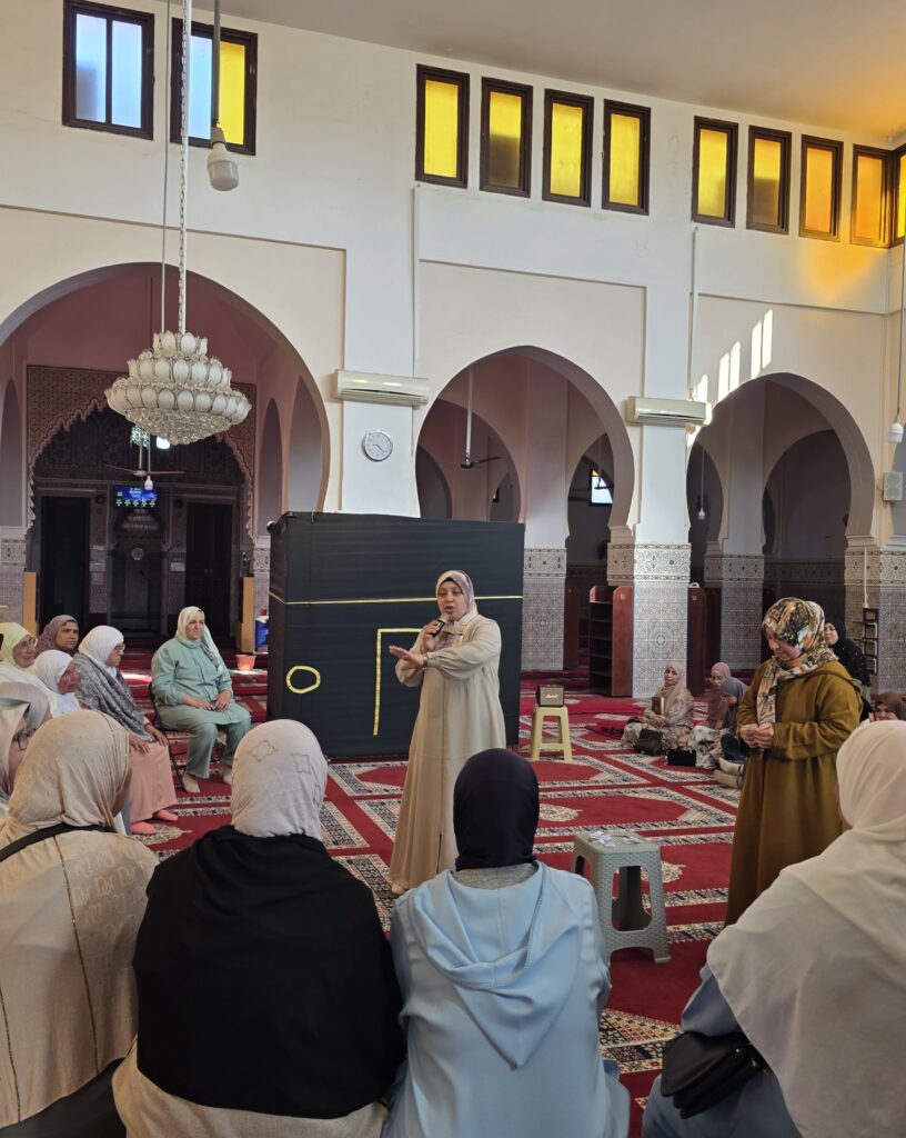 20260417_1800311-1-816x1024 نشاط في موضوع: مسابقة وامسية لفائدة النساء المقبلات على أداء مناسك العمرة والحج. (إعداد: المرشدة امينة الشنافي)