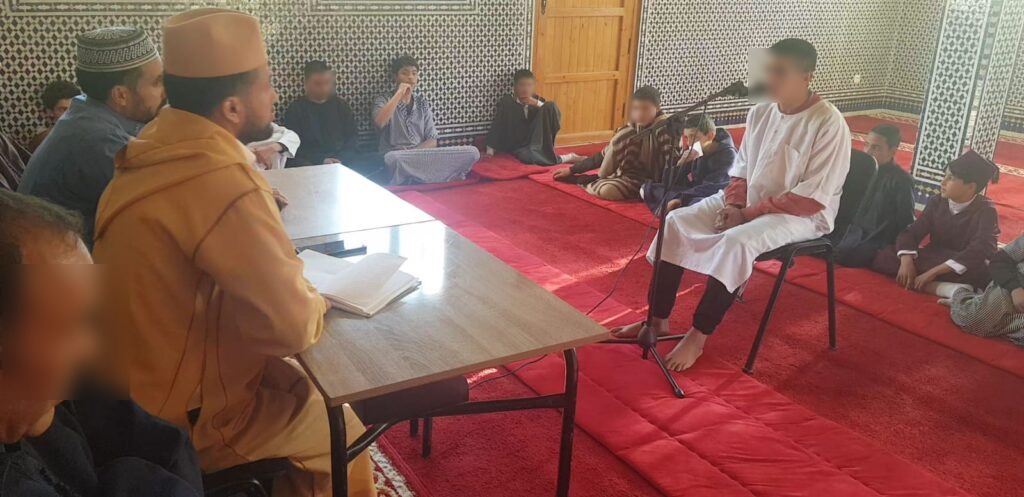 نشاط في موضوع: العناية بالقرآن الكريم (إعداد: المرشد أيوب البوعزاوي)