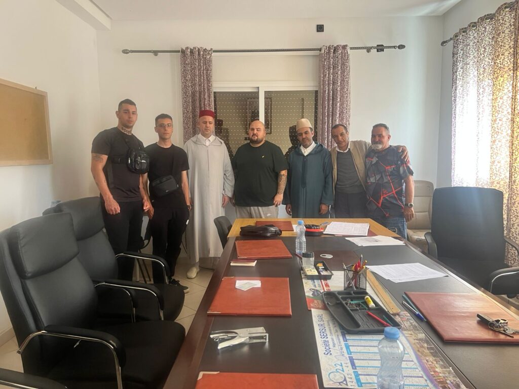 ce6e8f60-7399-4a52-a41c-7a441851856d-1024x768 إسباني يعلن اعتناقه الإسلام بالمجلس العلمي المحلي بتازة