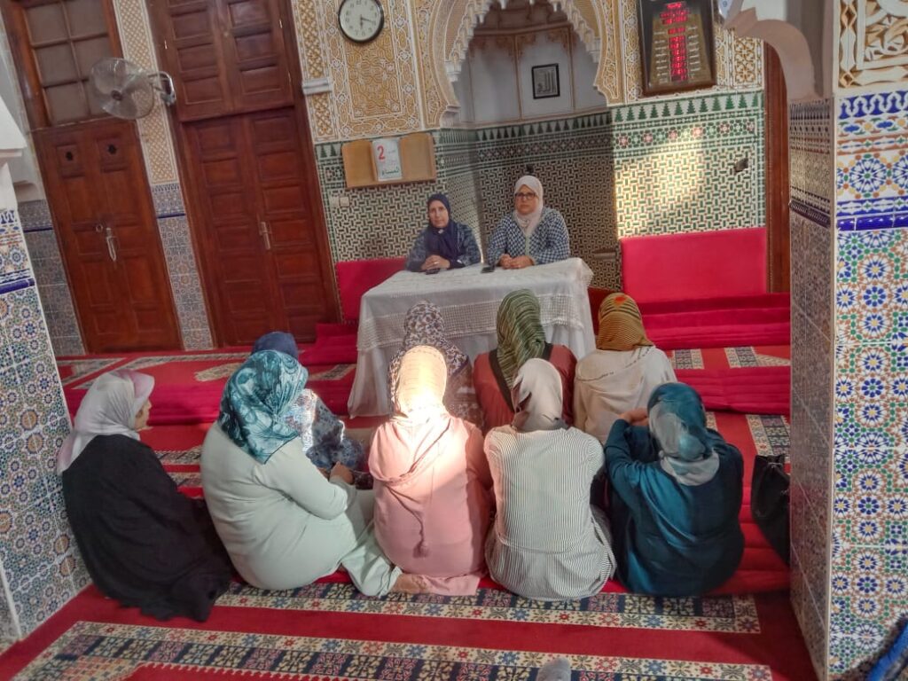 IMG-20260518-WA0066-1024x768 نشاط في موضوع: محاضرة : حال النبي صلى الله عليه وسلم في العشر الأوائل من ذي الحجة (إعداد: ذة : فاطمة مزوز عضو المجلس العلمي)