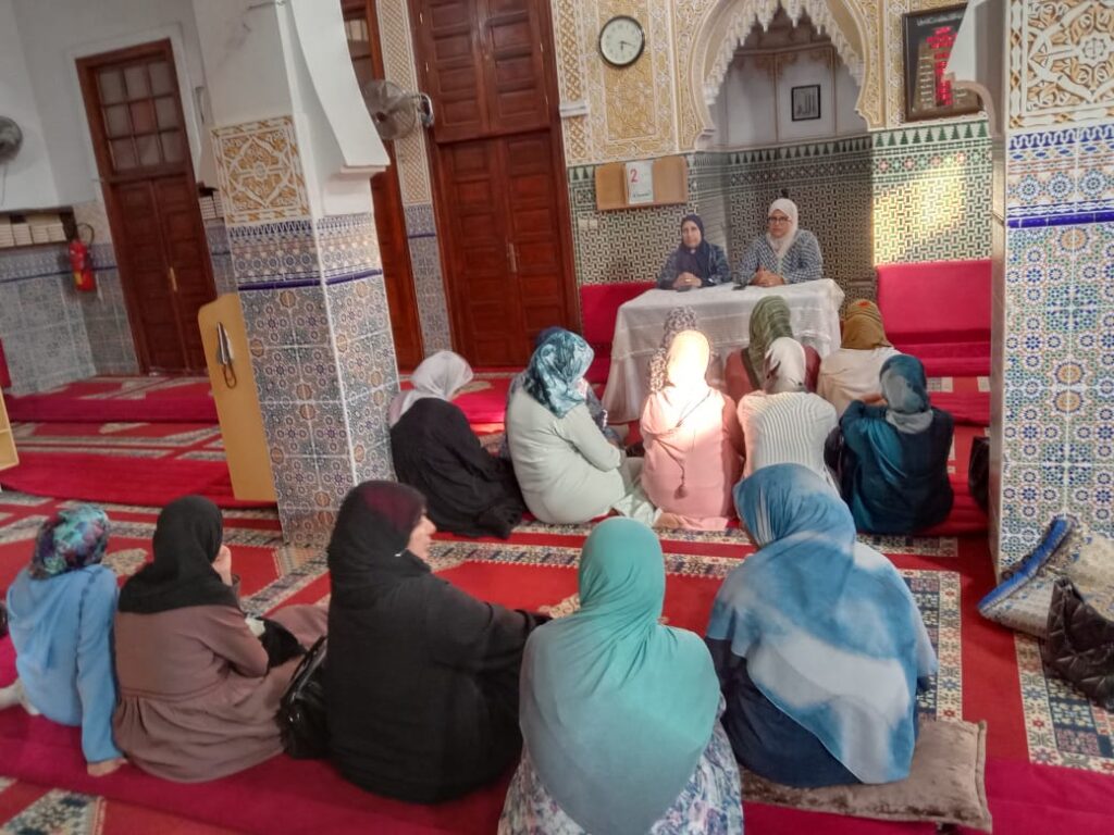 IMG-20260518-WA0068-1024x768 نشاط في موضوع: محاضرة : حال النبي صلى الله عليه وسلم في العشر الأوائل من ذي الحجة (إعداد: ذة : فاطمة مزوز عضو المجلس العلمي)