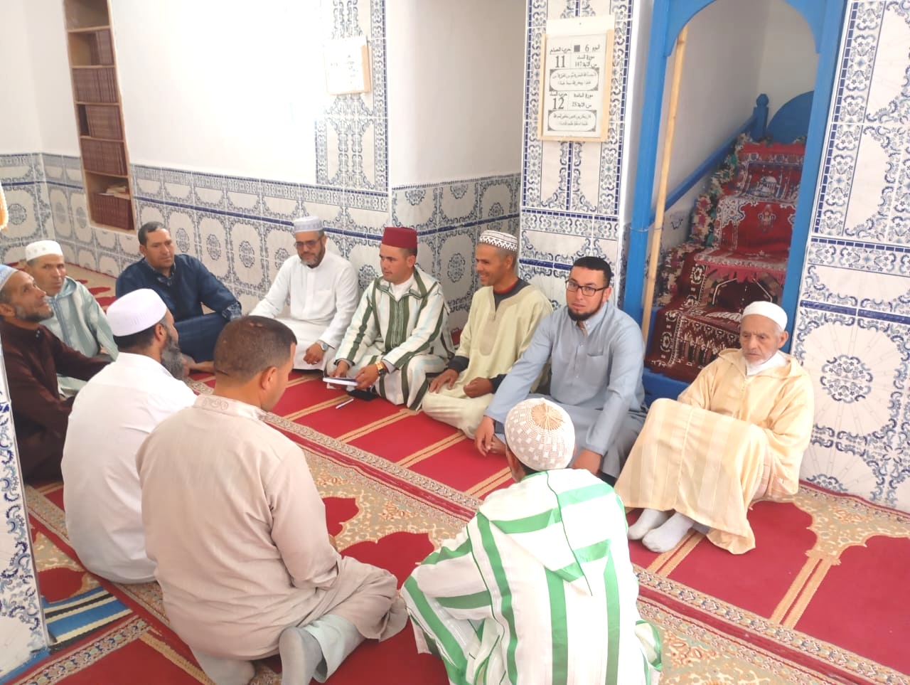 نشاط في موضوع: دورة تكوينة لفائدة القيمين الدينيين، في مادة علم النحو – باب الإعراب – ( إعداد :الإمام المرشد عبد المجيد المغاري)