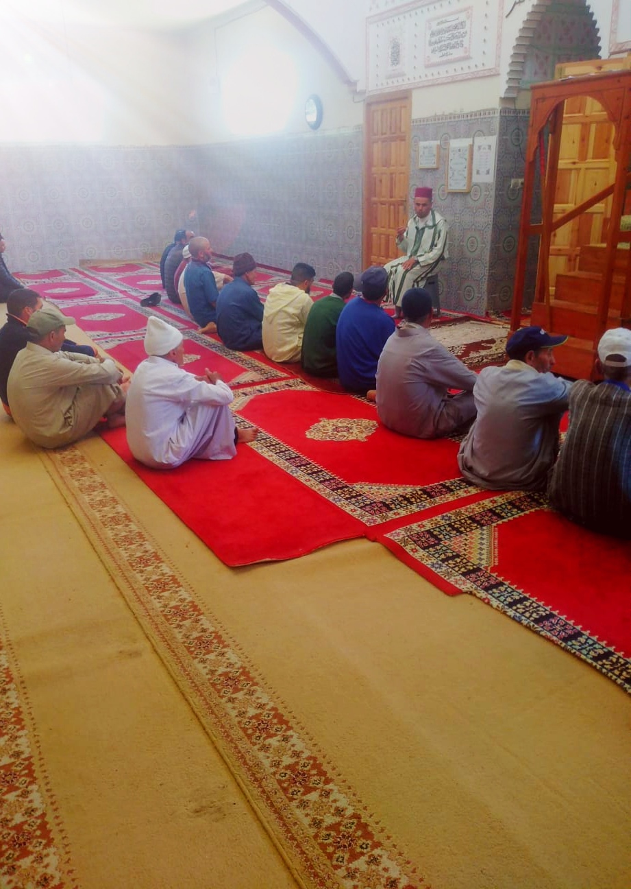 نشاط في موضوع: نشاط في موضوع :محاضرة تحت عنوان “هدي النبي صلى الله عليه وسلم في الحوار بالحكمة والرفق”. (إعداد :إلامام المرشد عبدالمجيد المغاري) (في انتظار احالة النشاط إلى الخاص)