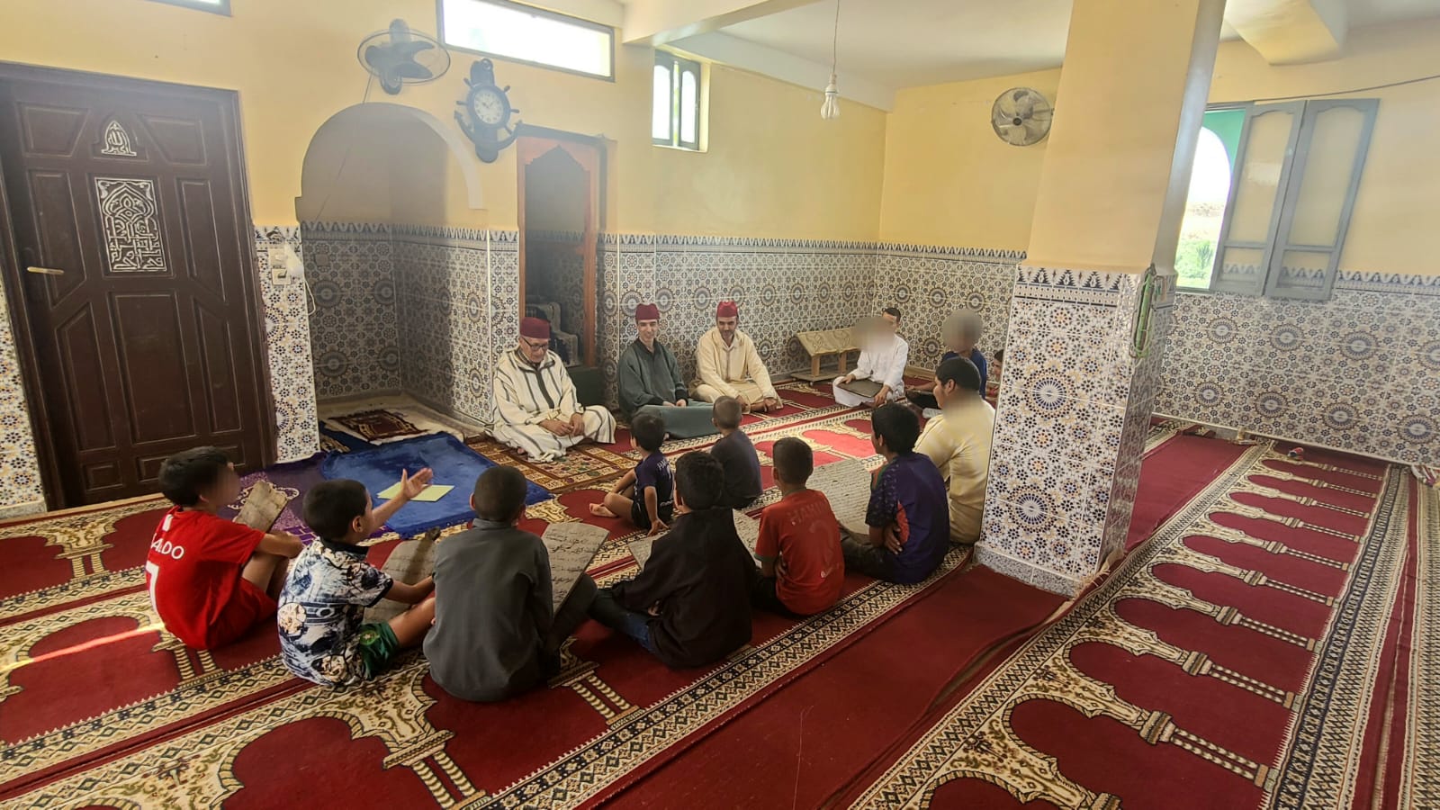 زيارة مركز تحفيظ القرآن الكريم بمسجد اولاد العربي بجماعة مغراوة (إعداد: ذ أحمد الدخيسي)