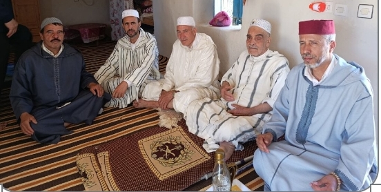 زيارة تفقدية للقيم الديني محمد الشريفي الإدريسي استفاد من العجز (إعداد: عمر الحميدي)