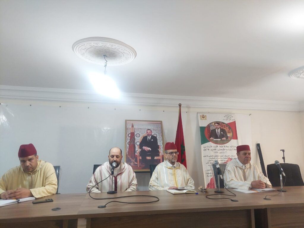 WhatsApp-Image-2026-06-01-at-14.26.18-1024x768 نشاط في موضوع: الاجتماع الشهري مع السادة المرشدين و السيدات المرشدات بمقر المجلس العلمي المحلي بتازة (إعداد: يونس العلام)