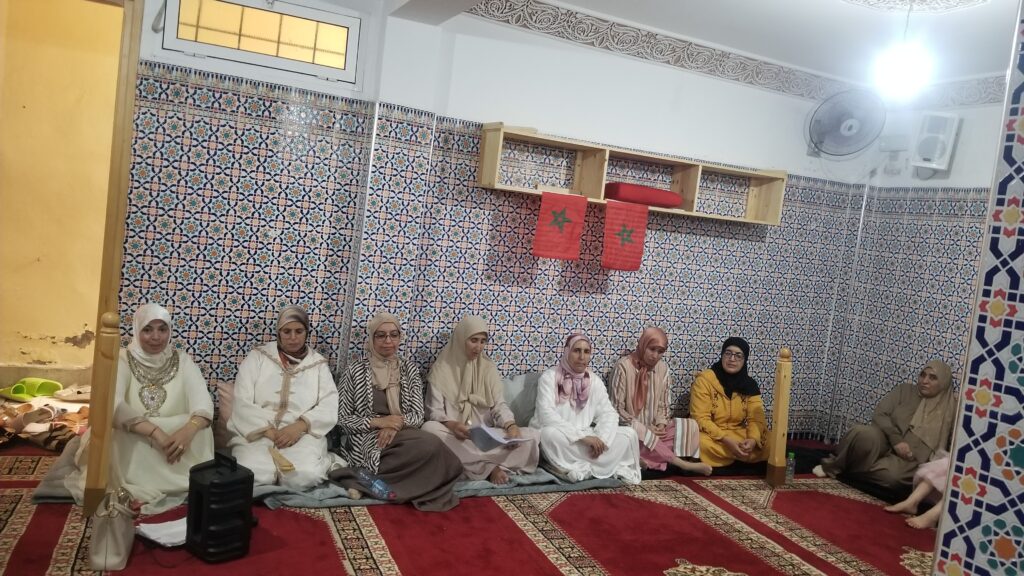 20260730_190447-1024x576 نشاط في موضوع: تقرير عن أمسية دينية بمناسبة عيد العرش المجيد (إعداد: ذة : فاطمة مزوز عضو المجلس العلمي)