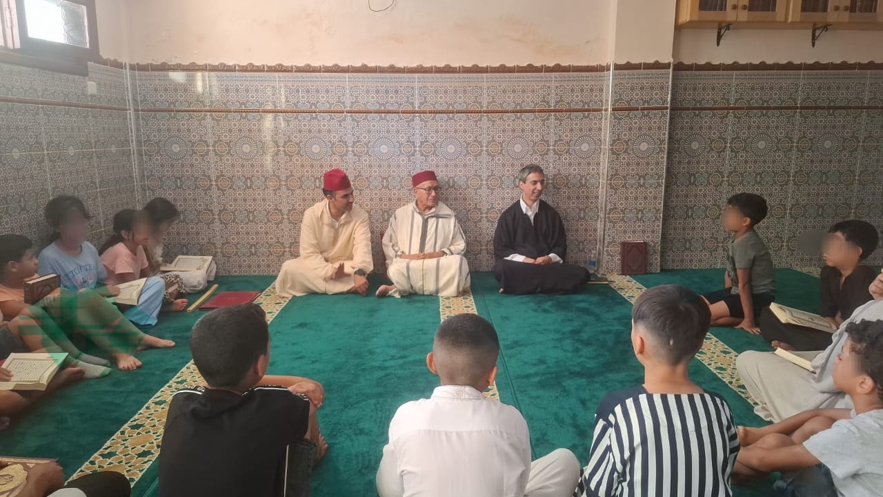 نشاط في موضوع: زيارة تفقدية لمركز تحفيظ القرآن الكريم بمجسد بدر تازة( إعداد: أحمد الدخيسي)