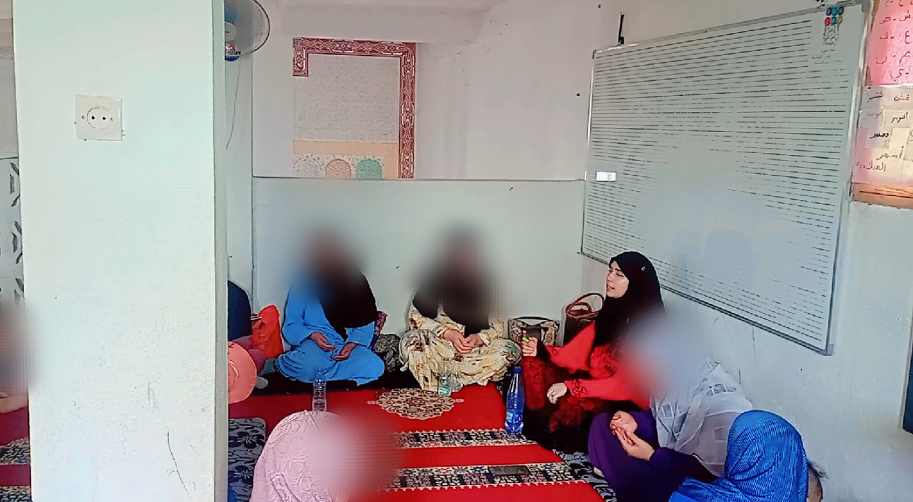 نشاط في موضوع: محاضرة حول الفرح بالله وبسيدنا محمد صلى الله عليه وسلم (إعداد: المرشدة هناء ديوان)