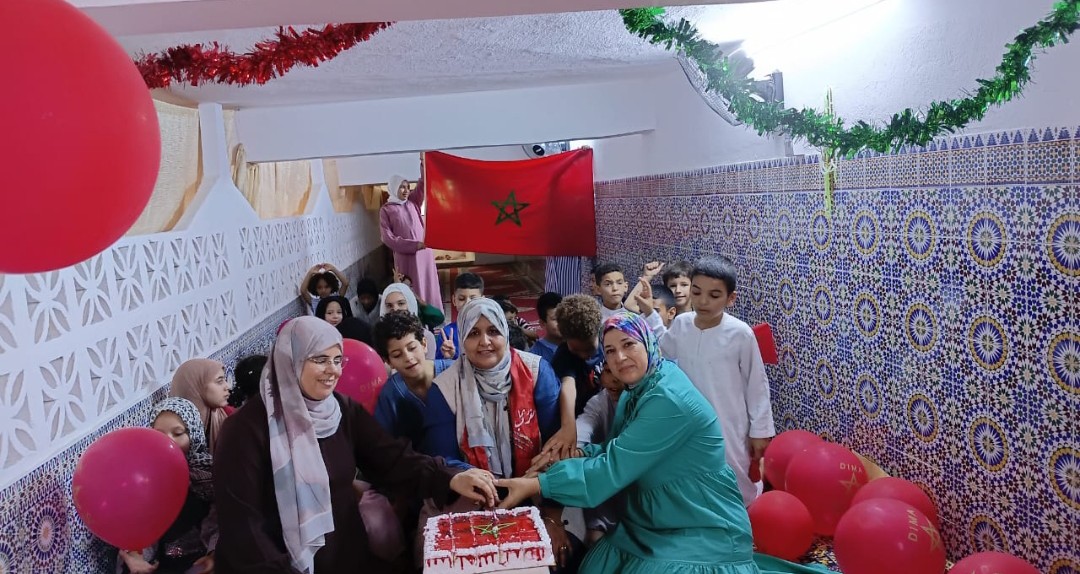 نشاط في موضوع: صبحية بمناسبة عيد العرش المجيد (إعداد: كريمة فاتحي)