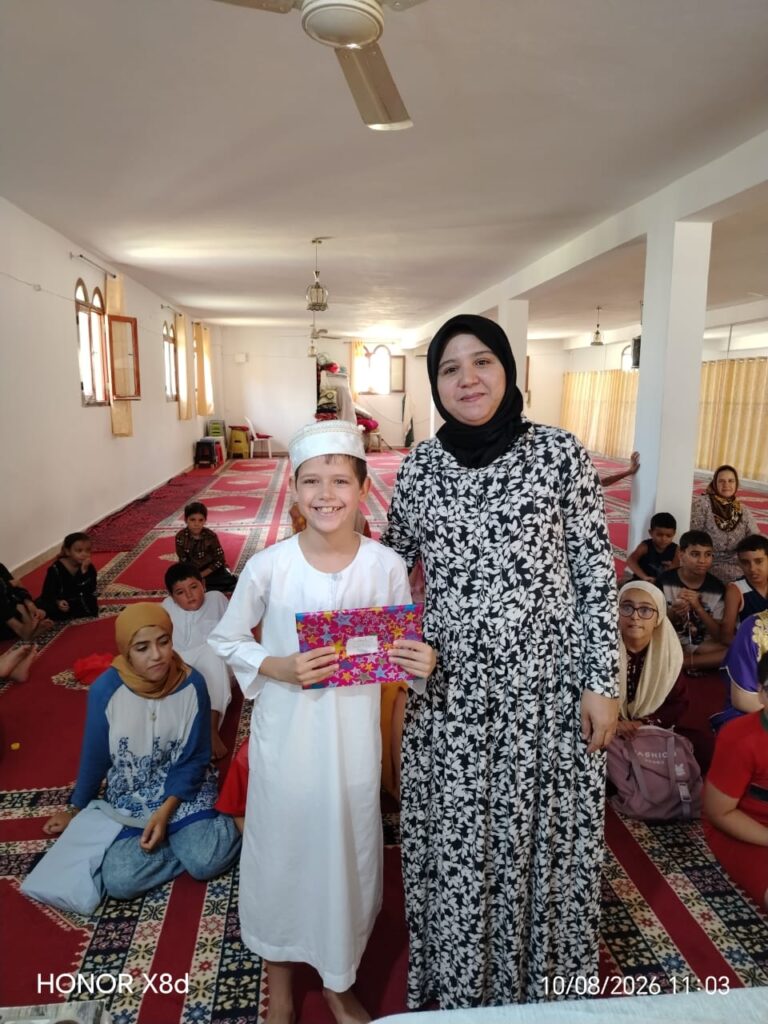 IMG-20260813-WA0016-768x1024 نشاط في موضوع: مسابقة في حفظ القرءان الكريم (إعداد: لبنى العبوي)