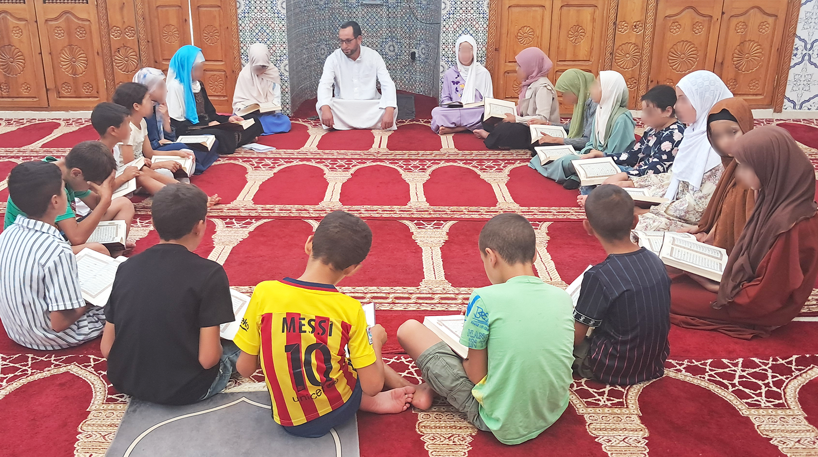 نشاط في موضوع: حصة ضمن حلقات تحفيظ القرآن الكريم في إطار الدورة الصيفية (إعداد: ذ.امحمد القسيوي)