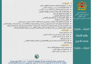 مقال-2-300x212 في إطار تنفيذ الرسالة الملكية المتعلقة بالاحتفاء بمرور خمسة عشر قرنا على ميلاد رسول الله صلى الله عليه وسلم نقدم هذه السلسلة التي تتوخى التعريف بالمؤلفات المغربية في السيرة ومؤلفيها. والسلسلة بعنوان : "المصنفات المغربية الخادمة للسيرة النبوية" . هذا ونسأل المولى العلي القدير أن تكون من العمل الصالح والعلم النافع. الحلقة الثانية مع كتاب : “ سمط الجوهر الفاخر من مفاخر النبي الأول والآخر “ للعلامة أبي عبد الله محمد المهدي بن أحمد بن علي بن يوسف الفاسي (ت 1109هـ)