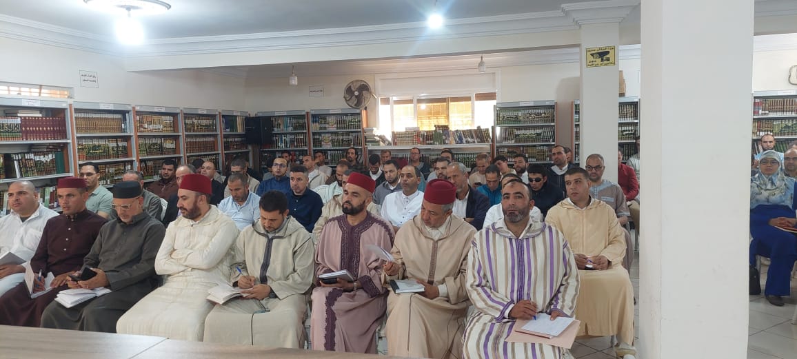 1000463995 نشاط في موضوع: الاجتماع الشهري للمرشدين والمرشدات، مشفوعا بمحاضرة علمية بعنوان: «الصلاة في ضوء خطة تسديد التبليغ: من أداء الشعيرة إلى إقامة مفضية إلى الحياة الطيبة» (إعداد: يونس العلام)
