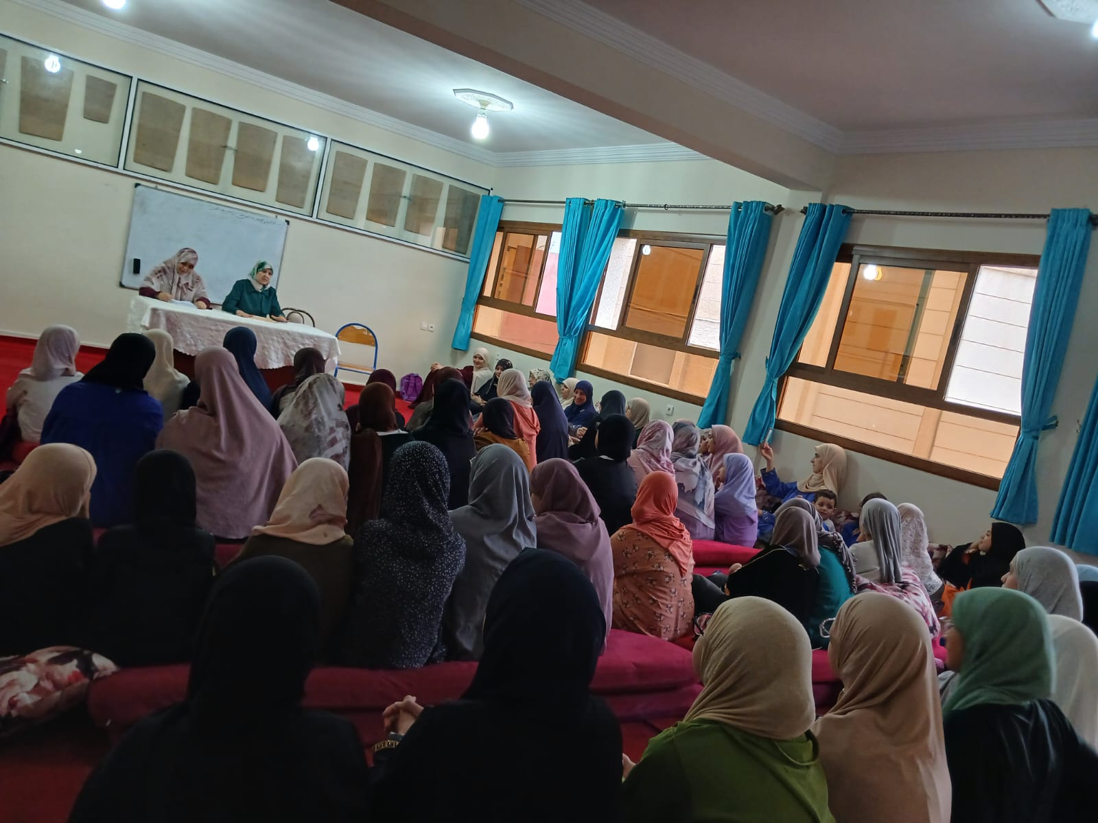 نن نشاط في موضوع: العمل الصالح من ثمرات العلم النافع (إعداد: كريمة حبوبي)